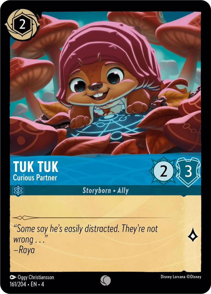 4URS-161, C, Tuk Tuk, Curious Partner (Foil)