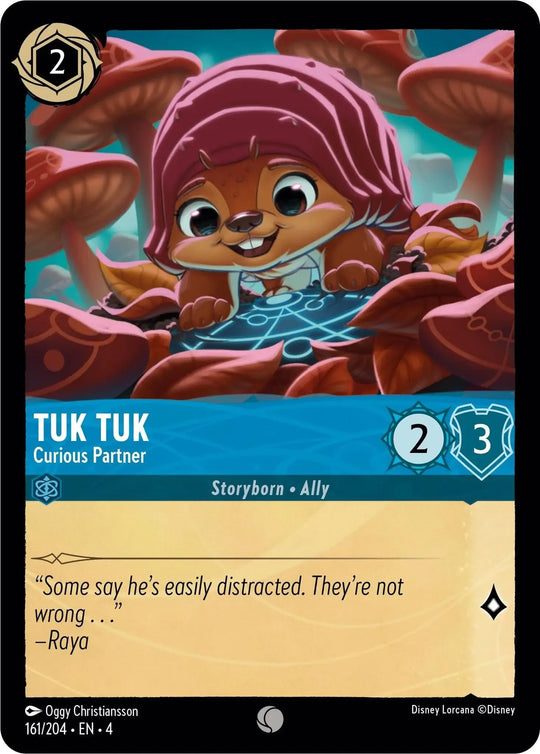 4URS-161, C, Tuk Tuk, Curious Partner (Foil)