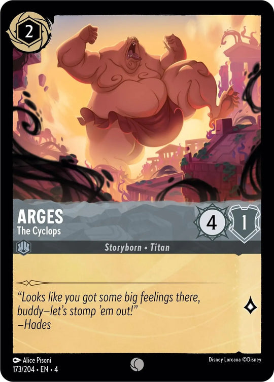 4URS-173, C, Arges, The Cyclops (Foil)