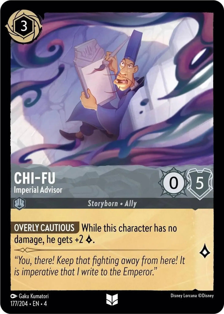4URS-177, UC, Chi-Fu, Imperial Advisor (Foil)