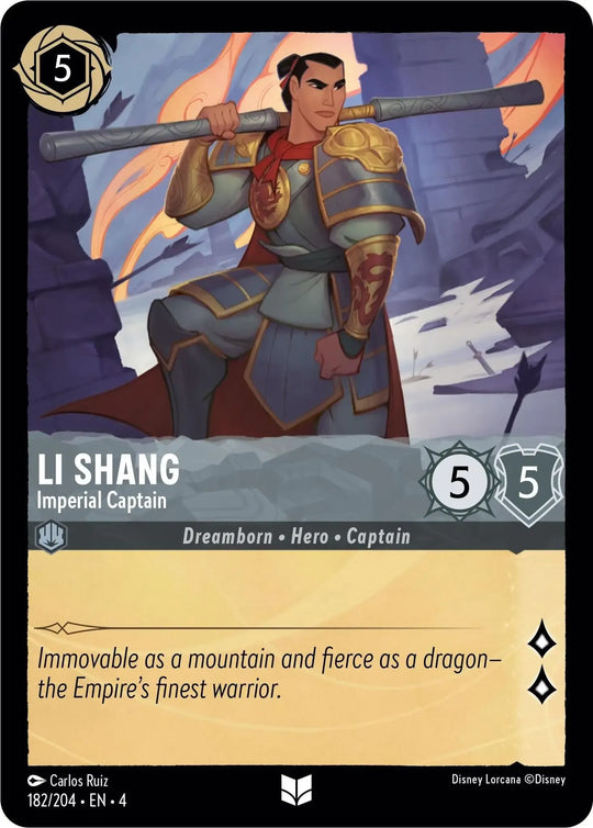 4URS-182, UC, Li Shang, Imperial Captain (Foil)