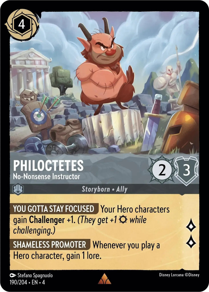4URS-190, R, Philoctetes, No-Nonsense Instructor (Foil)