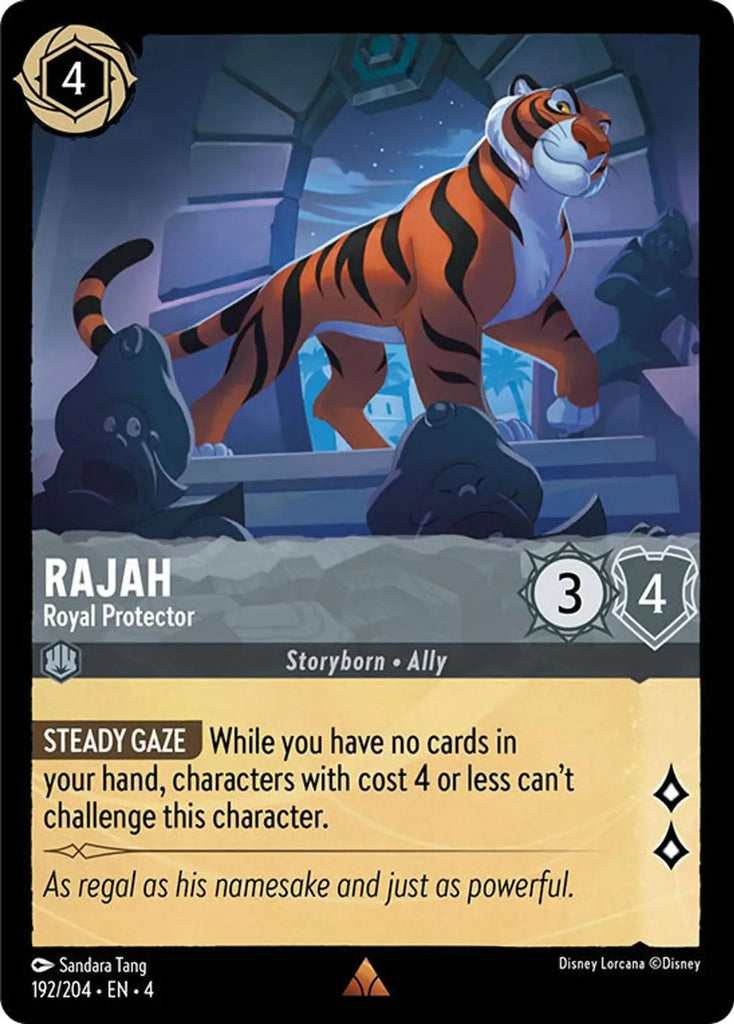4URS-192, R, Rajah, Royal Protector (Foil)