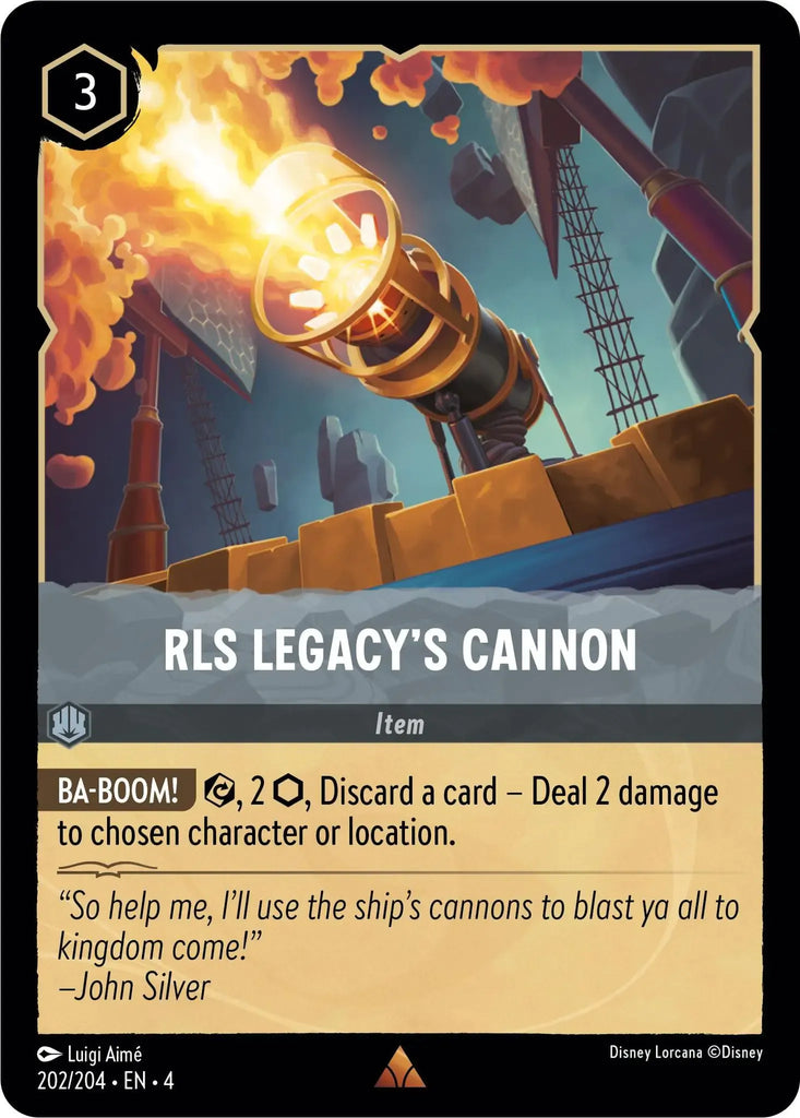 4URS-202, R, RLS Legacy's Cannont (Foil)