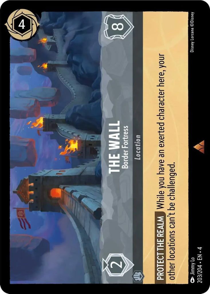 4URS-203, R, The Wall, Border Fortress (Foil)