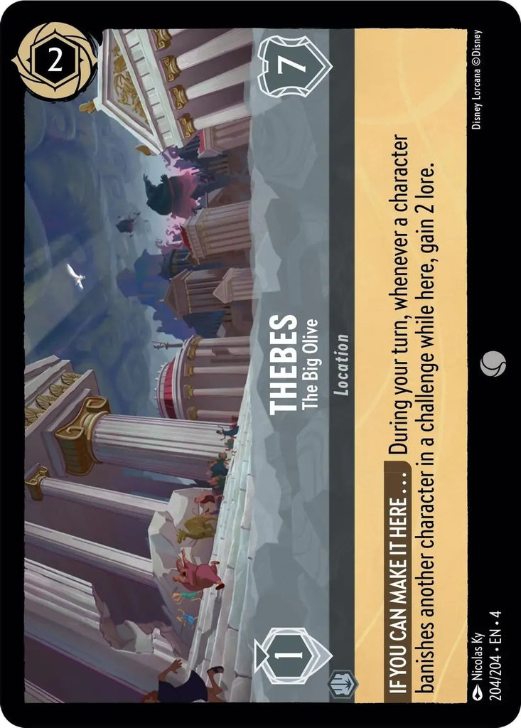 4URS-204, C, Thebes, The Big Olive (Foil)