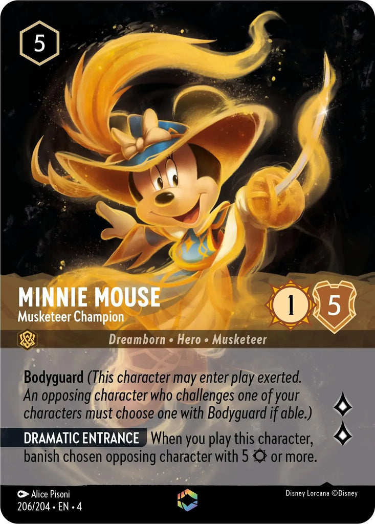 4URS-206, E, Minnie Mouse, Musketeer Champion