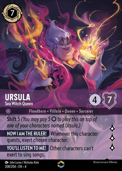 4URS-208, E, Ursula, Sea Witch Queen