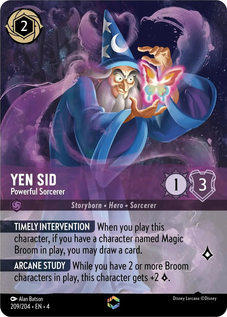 4URS-209, E, Yen Sid, Powerful Sorcerer