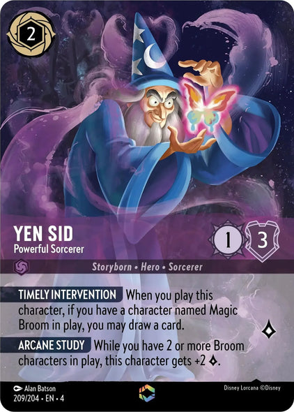 4URS-209, E, Yen Sid, Powerful Sorcerer