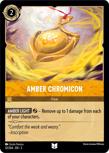 5SSK-032, UC, Amber Chromicon (Foil)