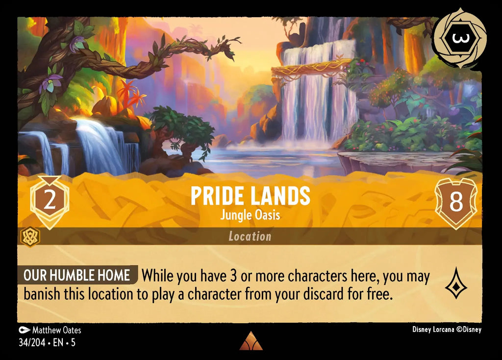 5SSK-034, R, Pride Lands - Jungle Oasis