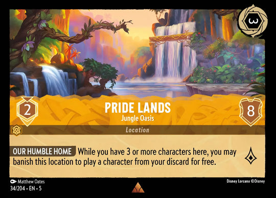 5SSK-034, R, Pride Lands - Jungle Oasis
