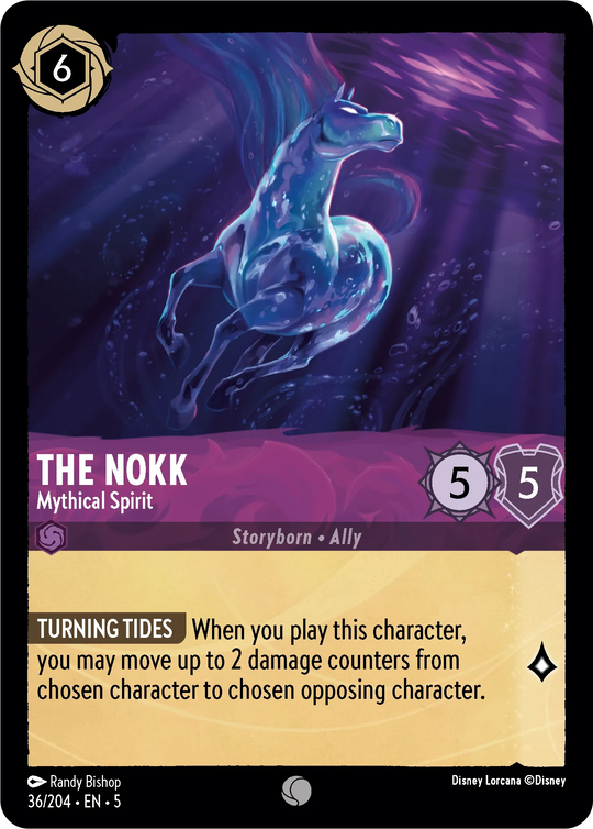 5SSK-036, C, The Nokk - Mythical Spirit