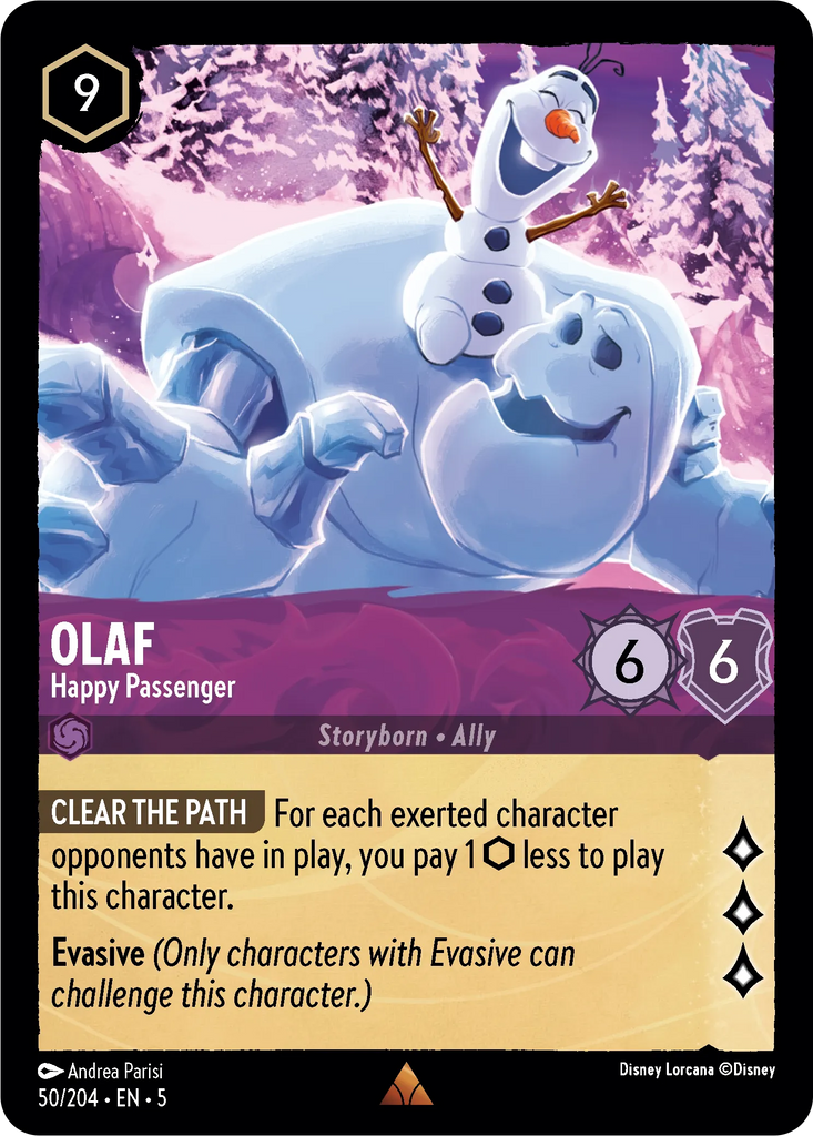 5SSK-050, R, Olaf - Happy Passenger