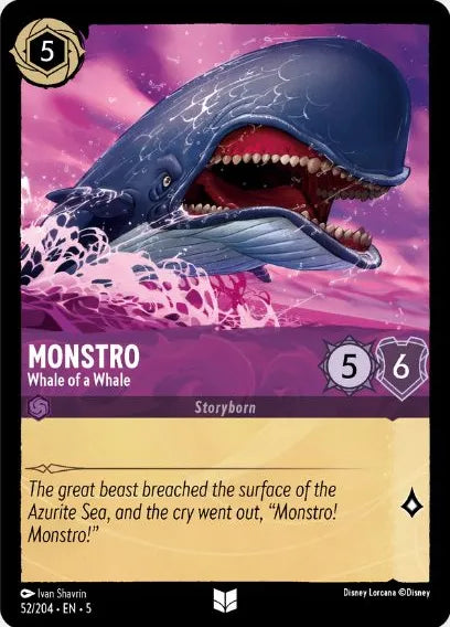 5SSK-052, UC, Monstro - Whale of a Whale