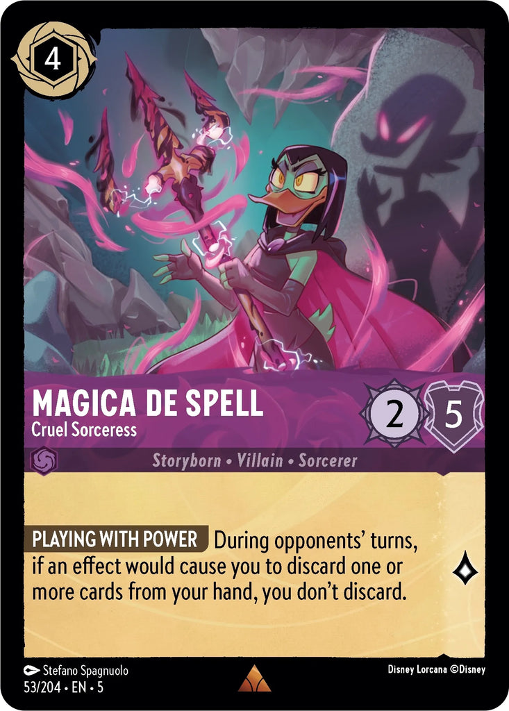 5SSK-053, R, Magica De Spell - Cruel Sorceress (Foil)