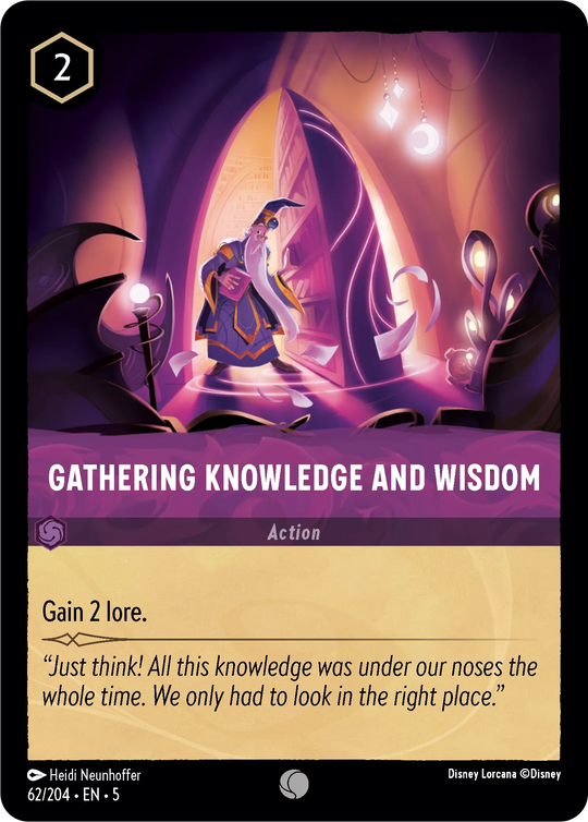 5SSK-062, C, Gathering Knowledge and Wisdom