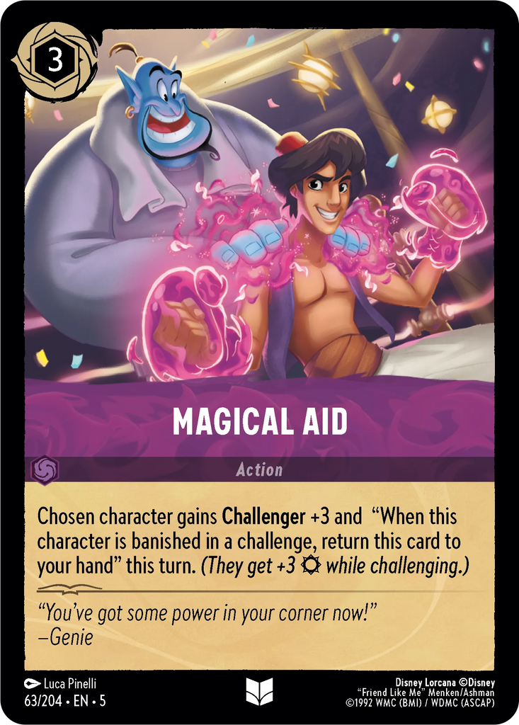 5SSK-063, UC, Magical Aid (Foil)