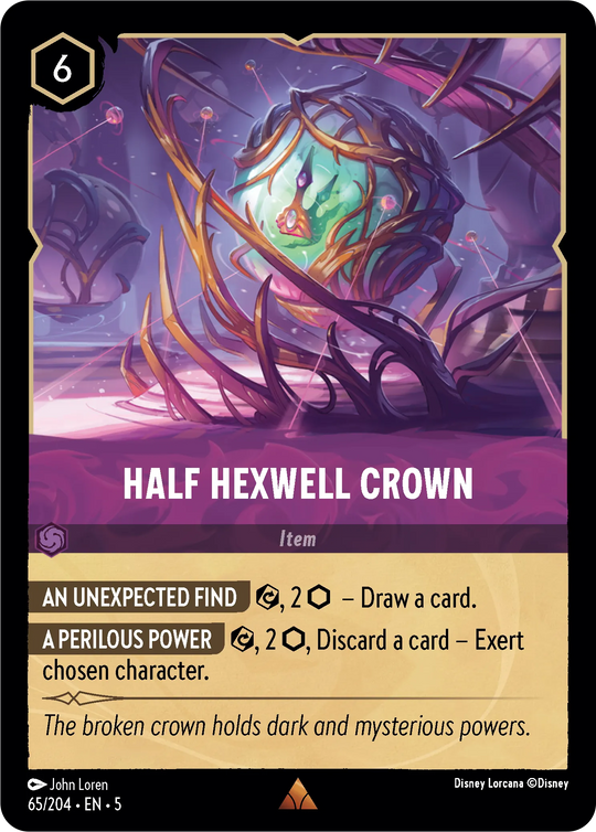 5SSK-065, R, Half Hexwell Crown