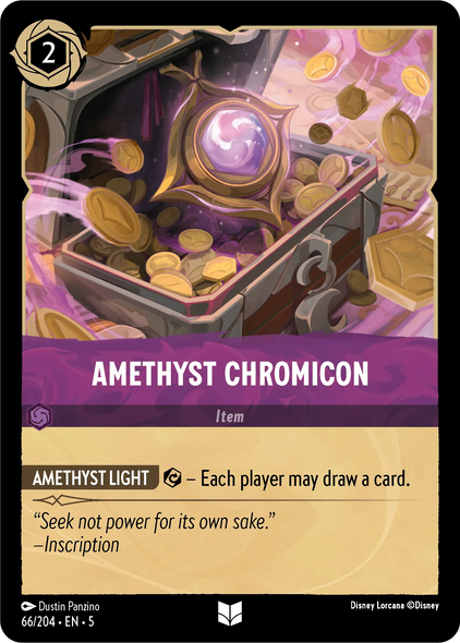 5SSK-066, UC, Amethyst Chromicon (Foil)