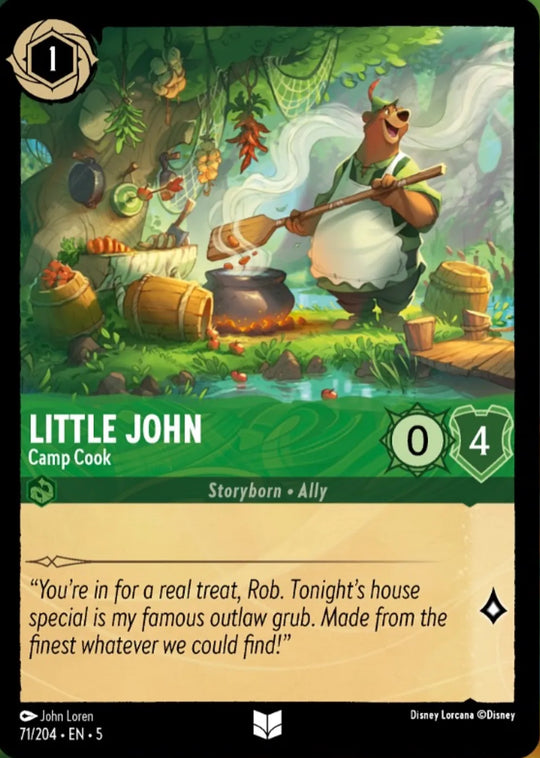 5SSK-071, UC, Little John - Camp Cook