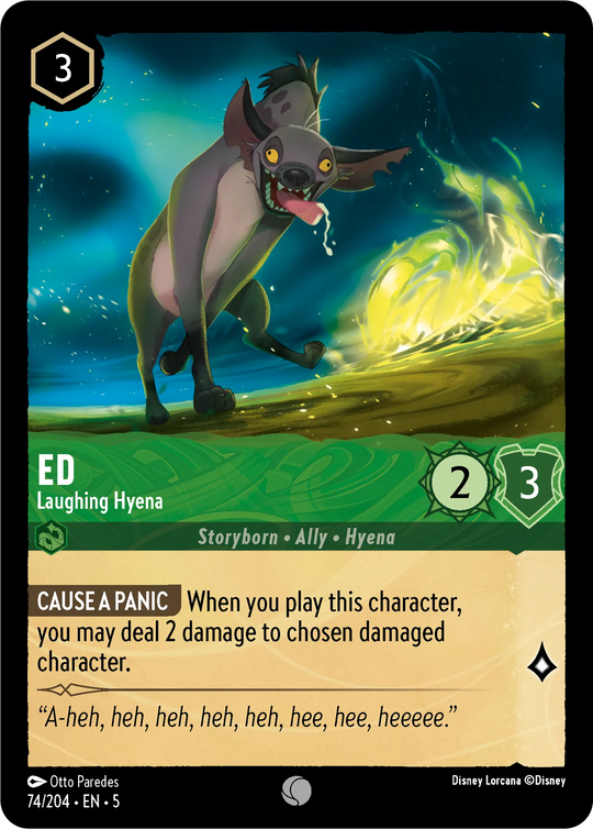 5SSK-074, C, Ed - Laughing Hyena