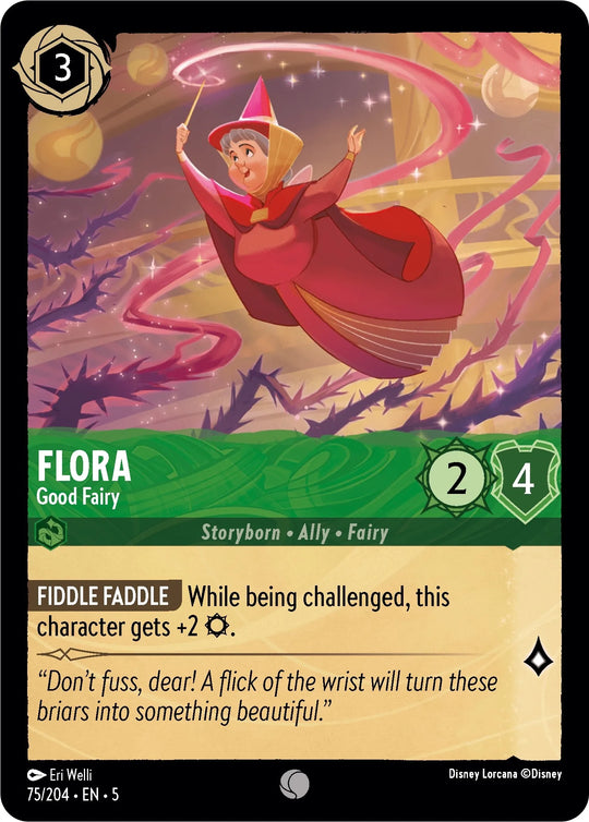 5SSK-075, C, Flora - Good Fairy (Foil)
