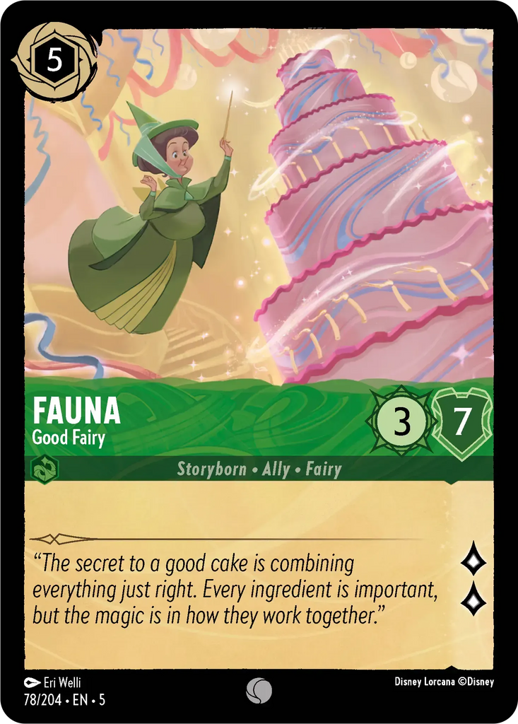 5SSK-078, C, Fauna - Good Fairy (Foil)