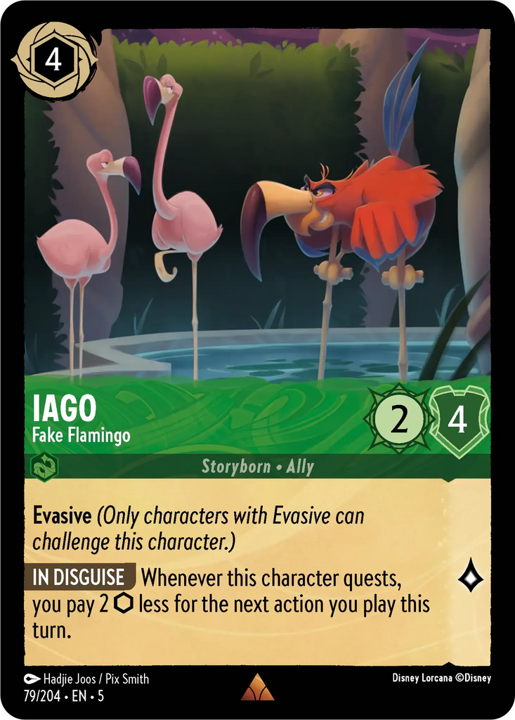 5SSK-079, R, Iago - Fake Flamingo (Foil)