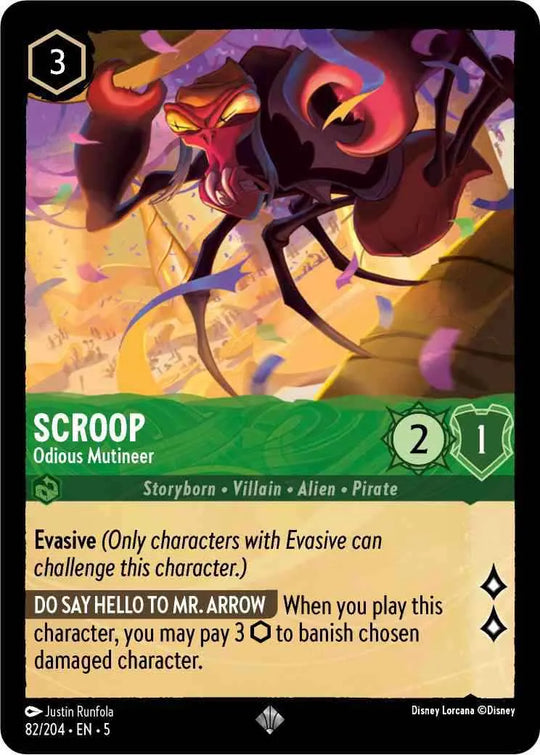 5SSK-082, SR, Scroop - Odious Mutineer