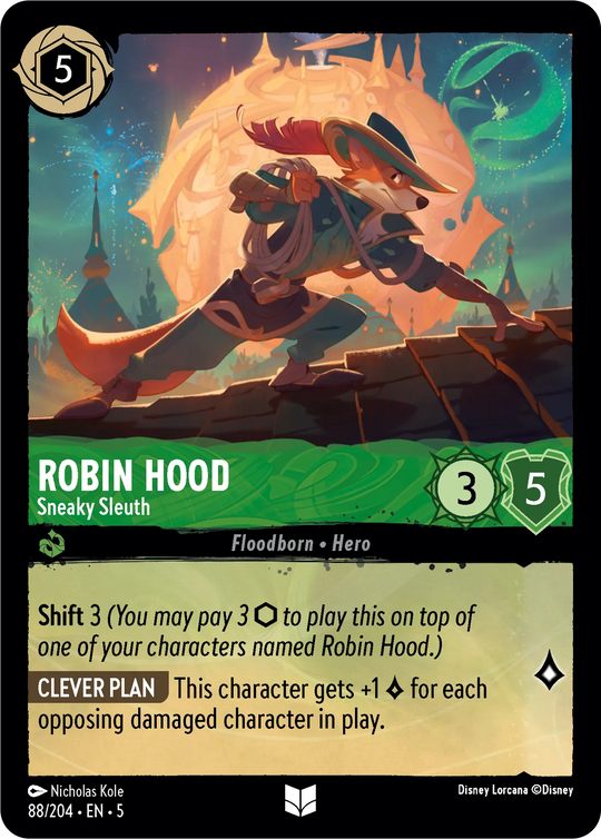 5SSK-088, UC, Robin Hood - Sneaky Sleuth