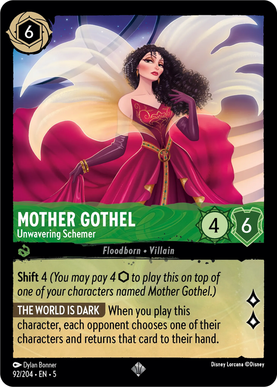 5SSK-092, SR, Mother Gothel - Unwavering Schemer