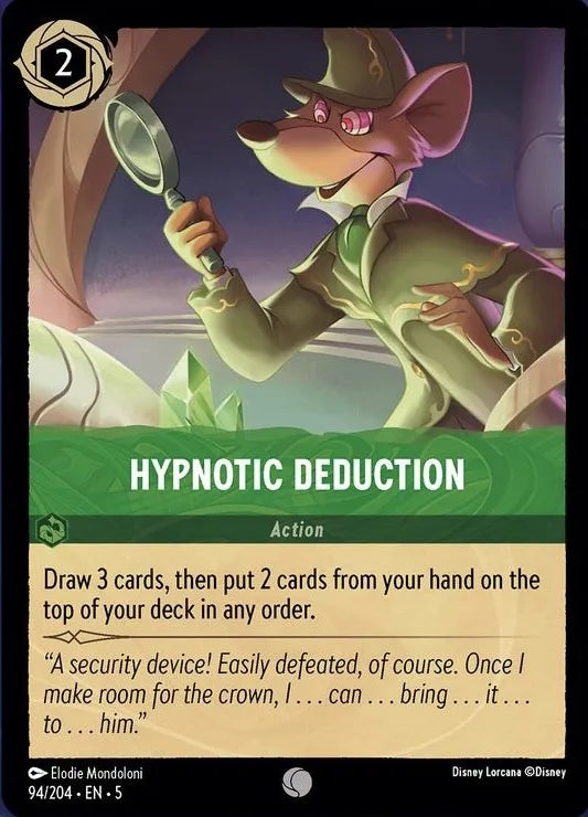 5SSK-094, C, Hypnotic Deduction