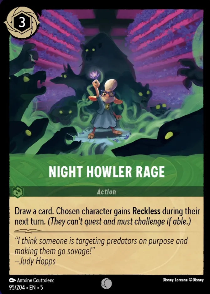 5SSK-095, C, Night Howler Rage