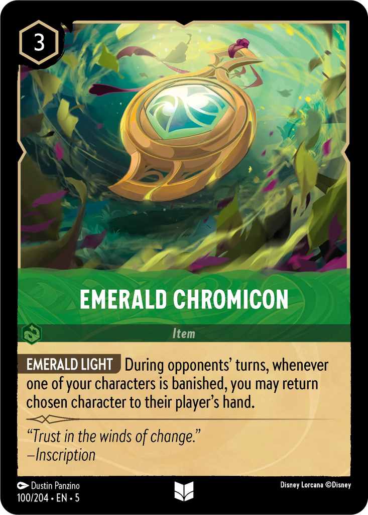 5SSK-100, UC, Emerald Chromicon