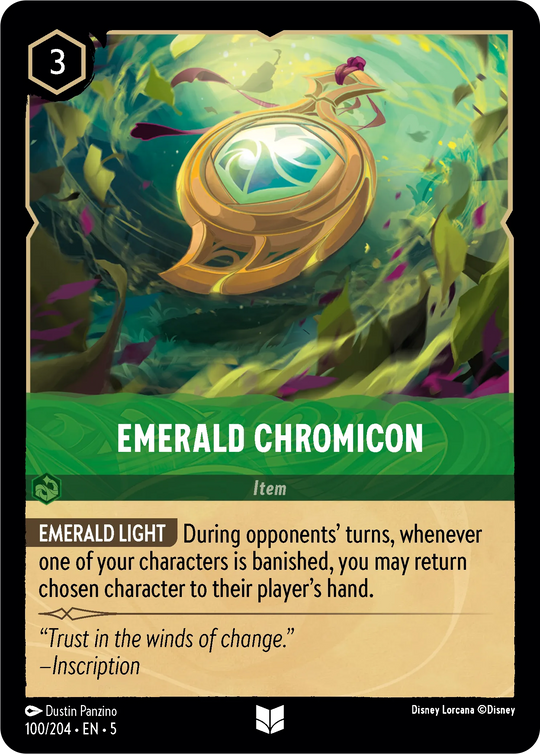 5SSK-100, UC, Emerald Chromicon