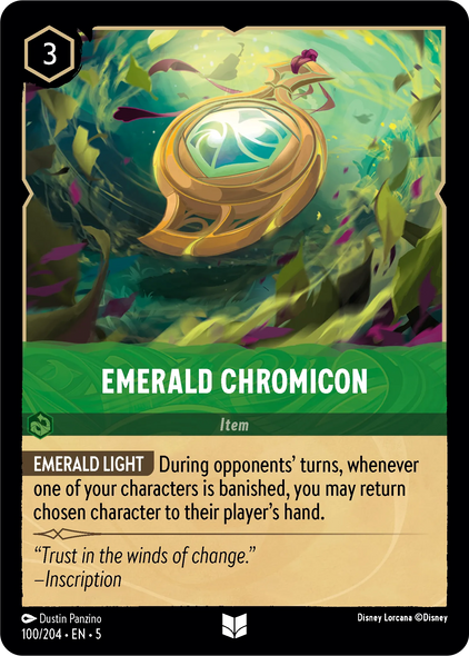 5SSK-100, UC, Emerald Chromicon