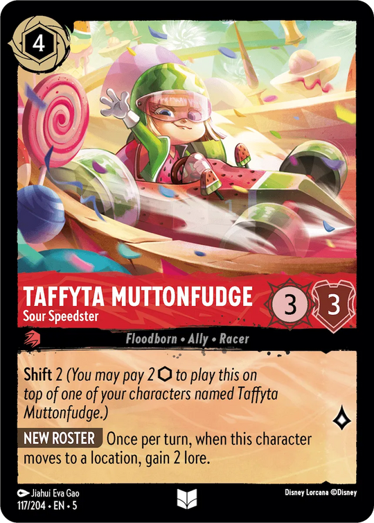 5SSK-117, UC, Taffyta Muttonfudge - Sour Speedster