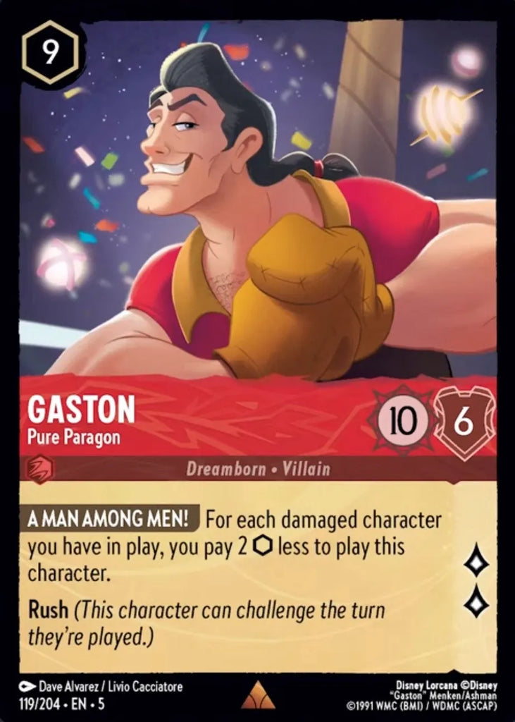 5SSK-119, R, Gaston - Pure Paragon (Foil)