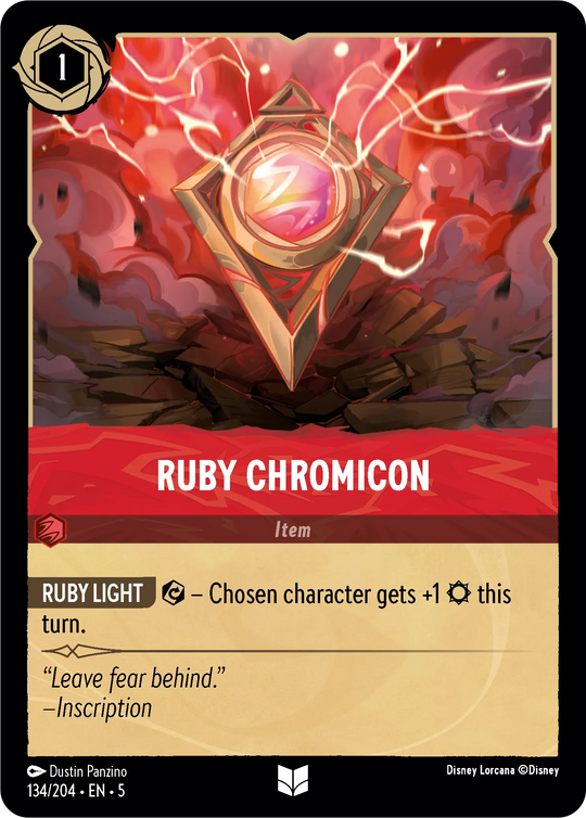 5SSK-134, UC, Ruby Chromicon (Foil)