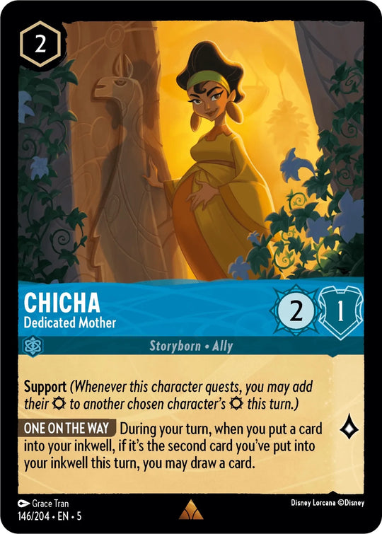 5SSK-146, R, Chicha - Dedicated Mother (Foil)