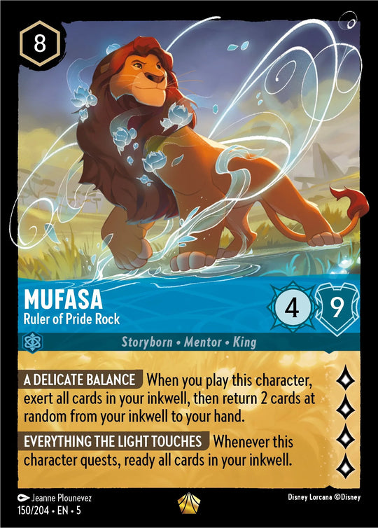 5SSK-150, L, Mufasa - Ruler of Pride Rock