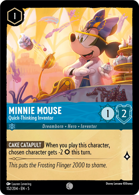 5SSK-152, C, Minnie Mouse - Quick-Thinking Inventor