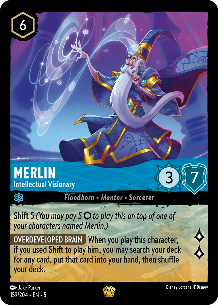 5SSK-159, L, Merlin - Intellectual Visionary (Foil)