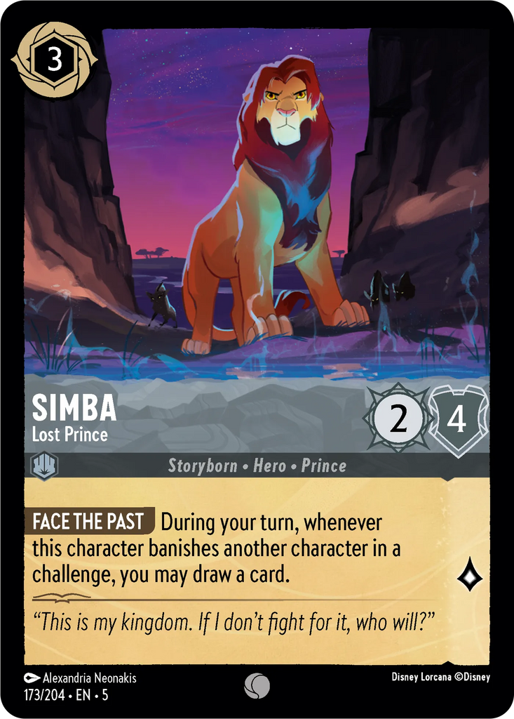 5SSK-173, C, Simba - Lost Prince