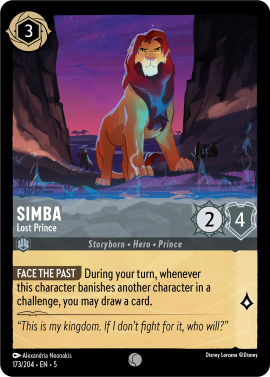 5SSK-173, C, Simba - Lost Prince