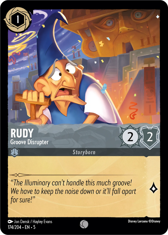 5SSK-174, C, Rudy - Groove Disruptor (Foil)