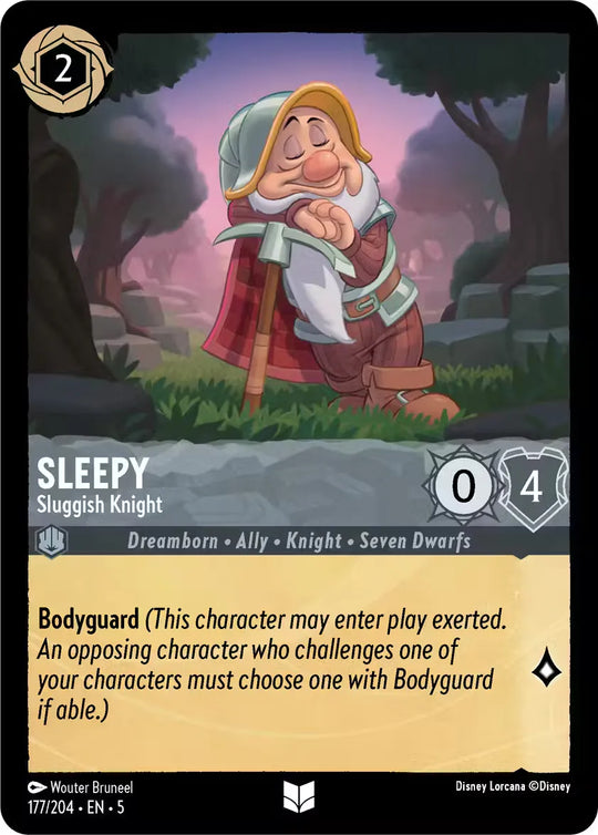 5SSK-177, UC, Sleepy - Sluggish Knight