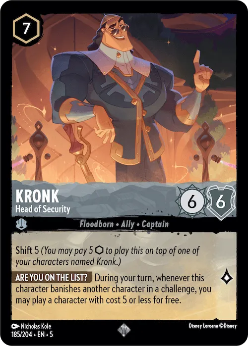 5SSK-185, SR, Kronk - Head of Security